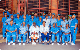 NFH nursing team in uniform