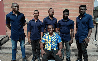 Support staff group photo