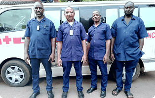 Niger Foundation Hospital transport team