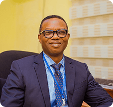 Portrait of Mr. Francis Ofodile, Head of Finance